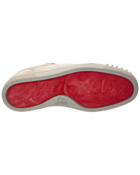 Christian Louboutin Christian Louboutin Louis Junior Spikes Orlato Suede Sneaker