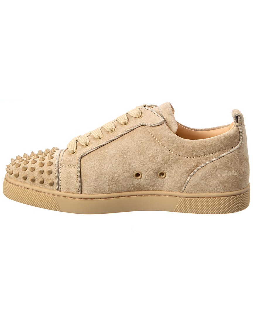 Christian Louboutin Christian Louboutin Louis Junior Spikes Orlato Suede Sneaker