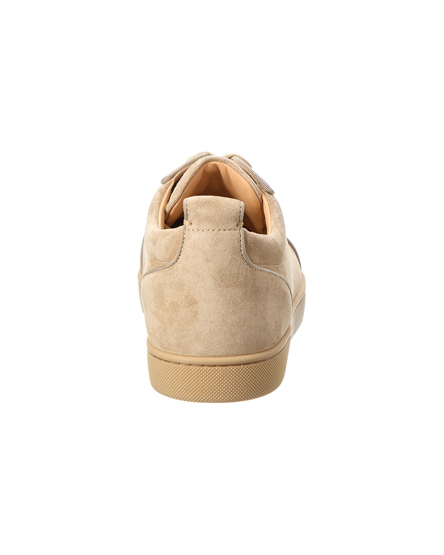 Christian Louboutin Christian Louboutin Louis Junior Spikes Orlato Suede Sneaker