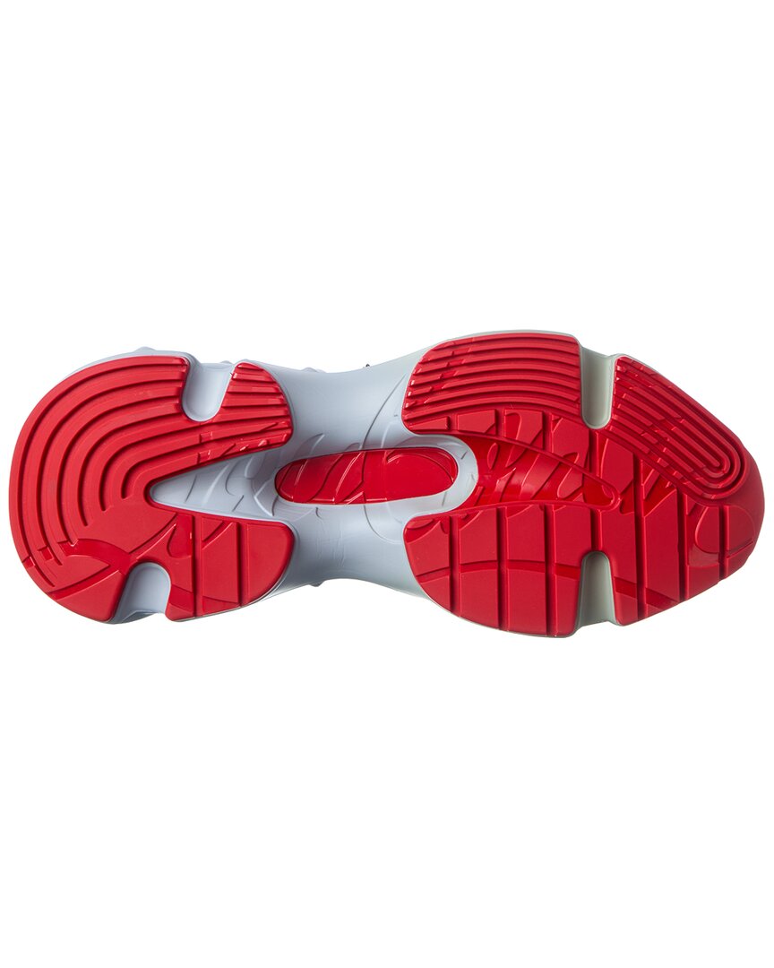 Christian Louboutin Logo Leather & Canvas Sneaker