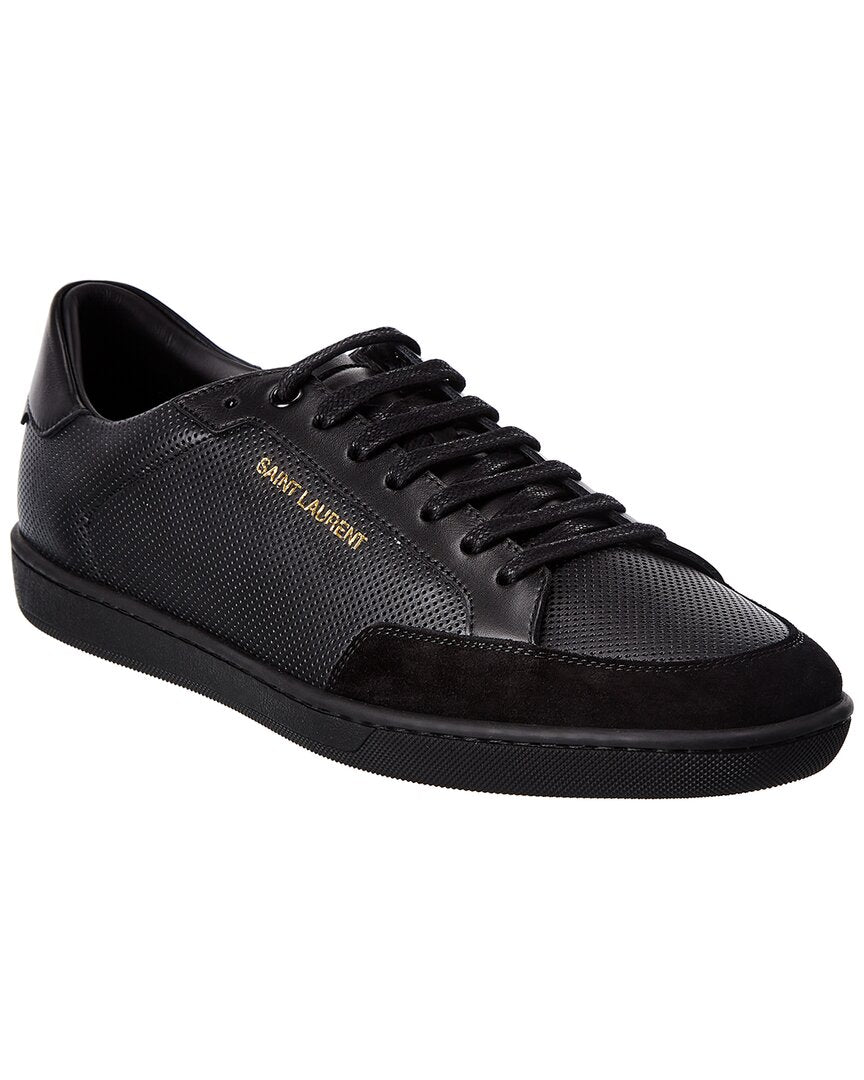 Saint Laurent Sl/10 Leather Sneaker
