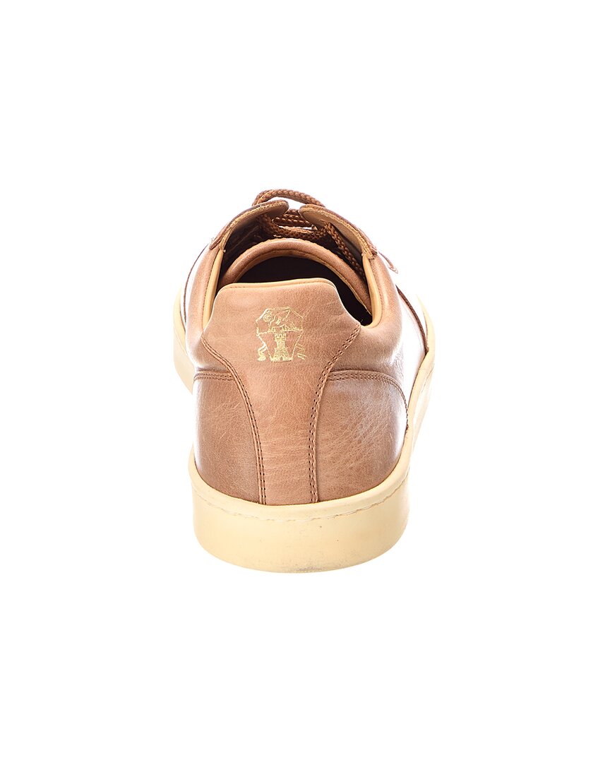Brunello Cucinelli Leather & Suede Sneaker