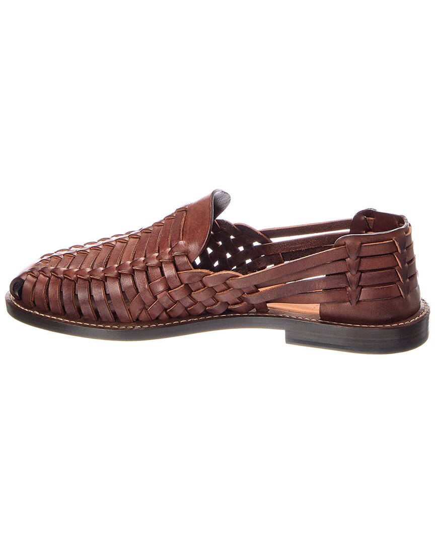 Brunello Cucinelli Woven Leather Loafer