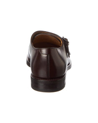 Brunello Cucinelli Double Monk Strap Leather Loafer