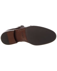 Brunello Cucinelli Double Monk Strap Leather Loafer