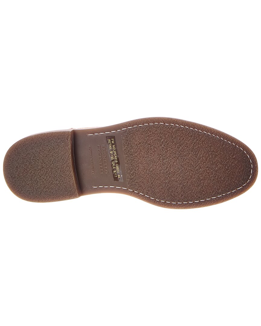 Brunello Cucinelli Suede Chelsea Boot