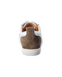 Christian Louboutin Louis Junior Spikes Leather Sneaker