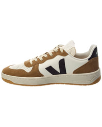 VEJA Veja 10 Leather & Suede Sneaker