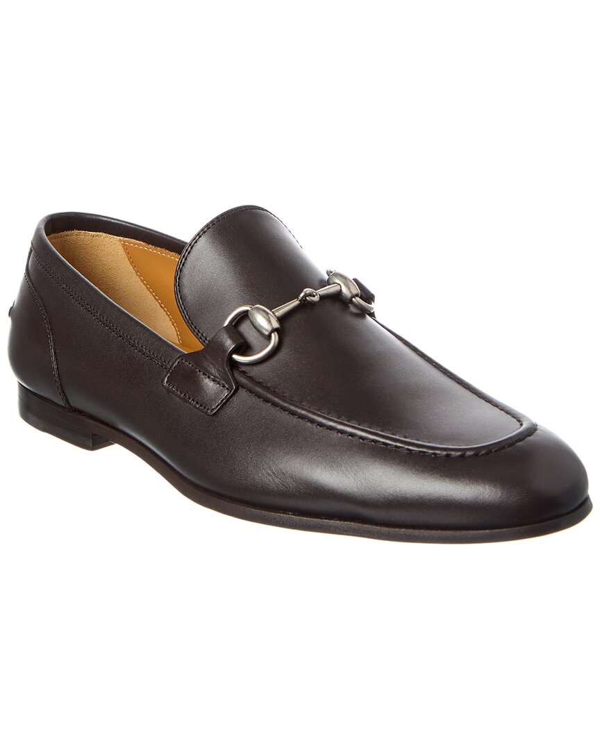 Gucci Gucci Jordaan Leather Loafer