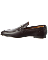 Gucci Gucci Jordaan Leather Loafer