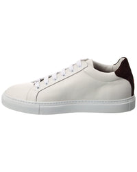 Isaia Leather Sneaker