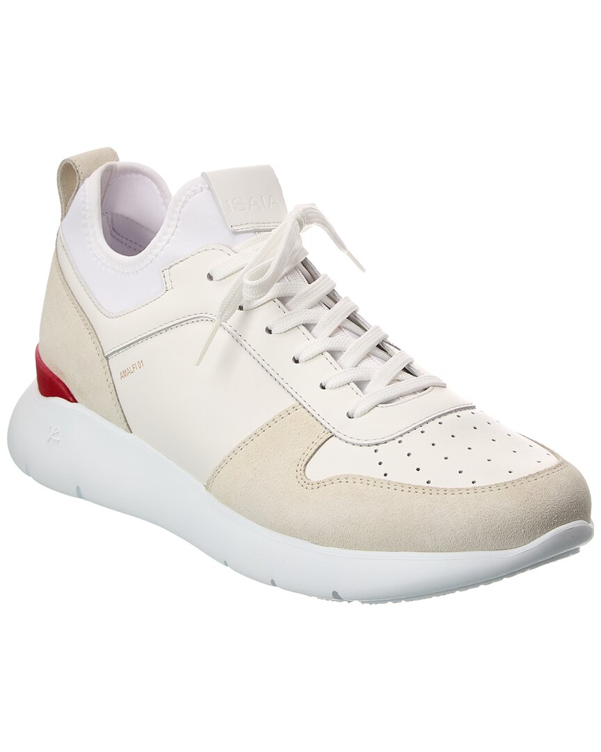 Isaia Leather & Suede Sneaker
