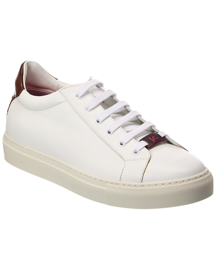 Isaia Leather Sneaker