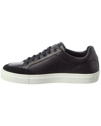Reiss Reiss Ashley Leather Trainer Calf Leather & Polyester Shoe