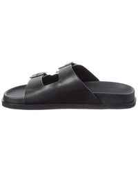 Reiss Reiss Philip Double Strap Leather Shoe