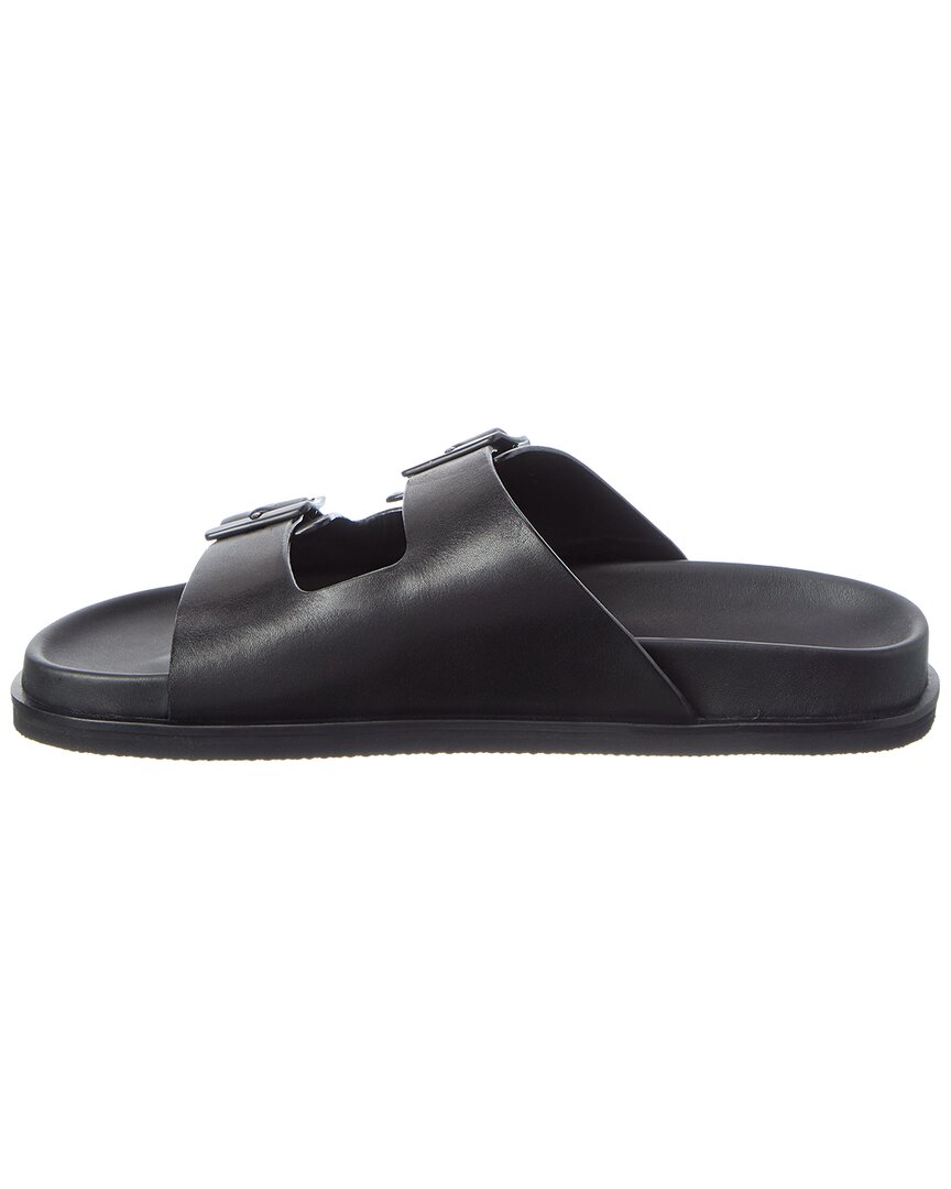 Reiss Reiss Philip Double Strap Leather Shoe
