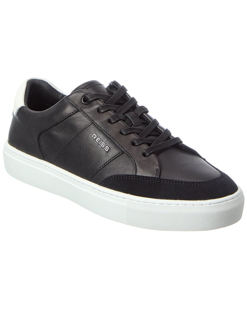 Reiss Reiss Ashton Calf Leather & Polyester Shoe