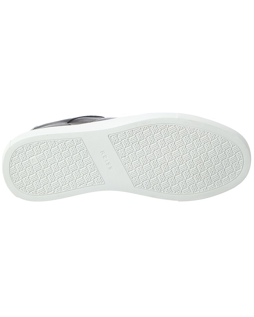Reiss Reiss Ashton Calf Leather & Polyester Shoe