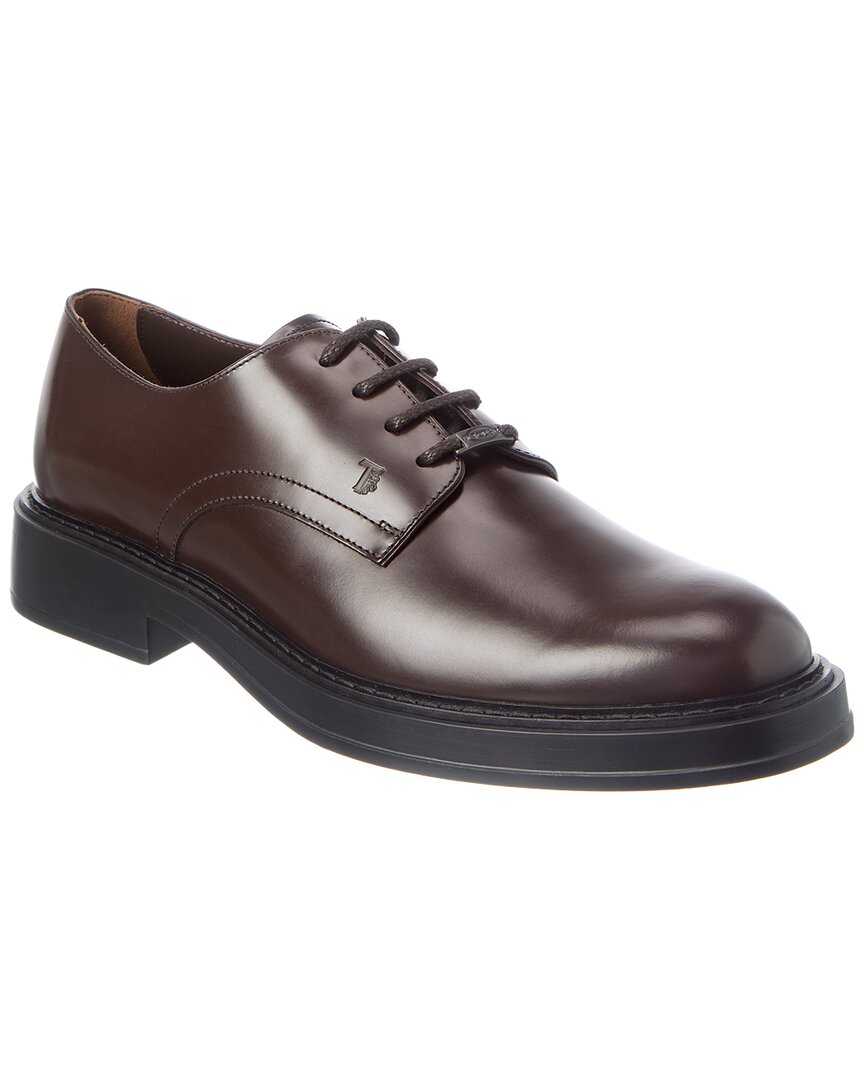 TOD's Tod's Logo Lace Up Leather Loafer