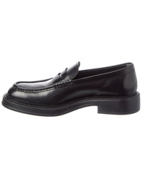 TOD's Tod's Logo Leather Penny Loafer