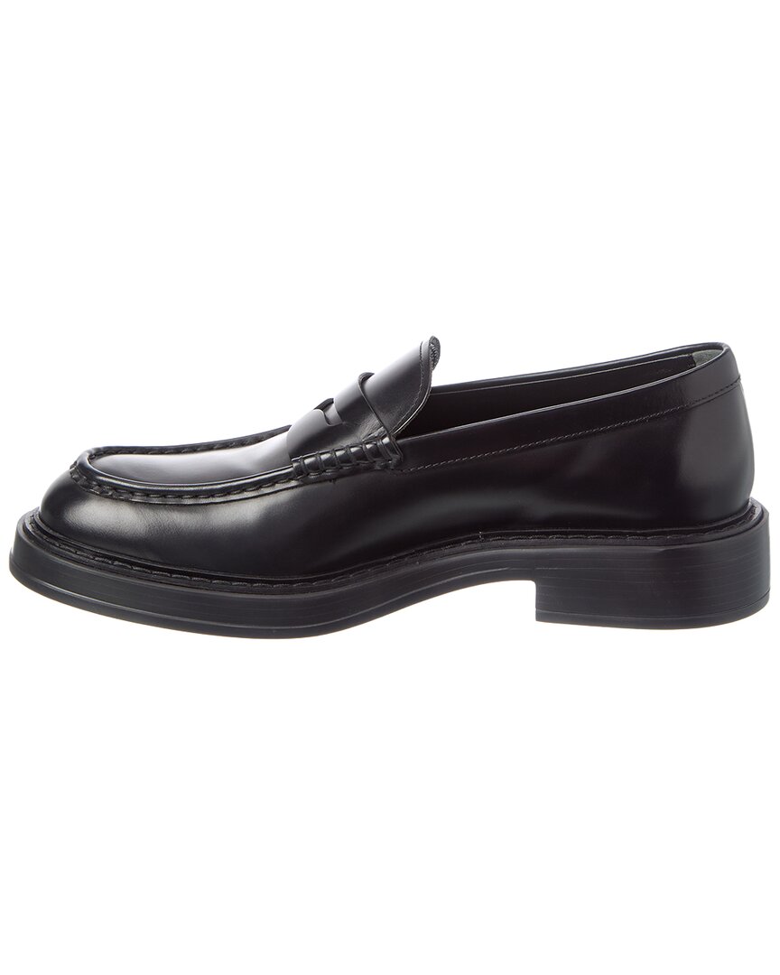 TOD's Tod's Logo Leather Penny Loafer