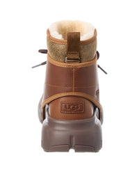 UGG Ugg Logo Leather & Suede Boot
