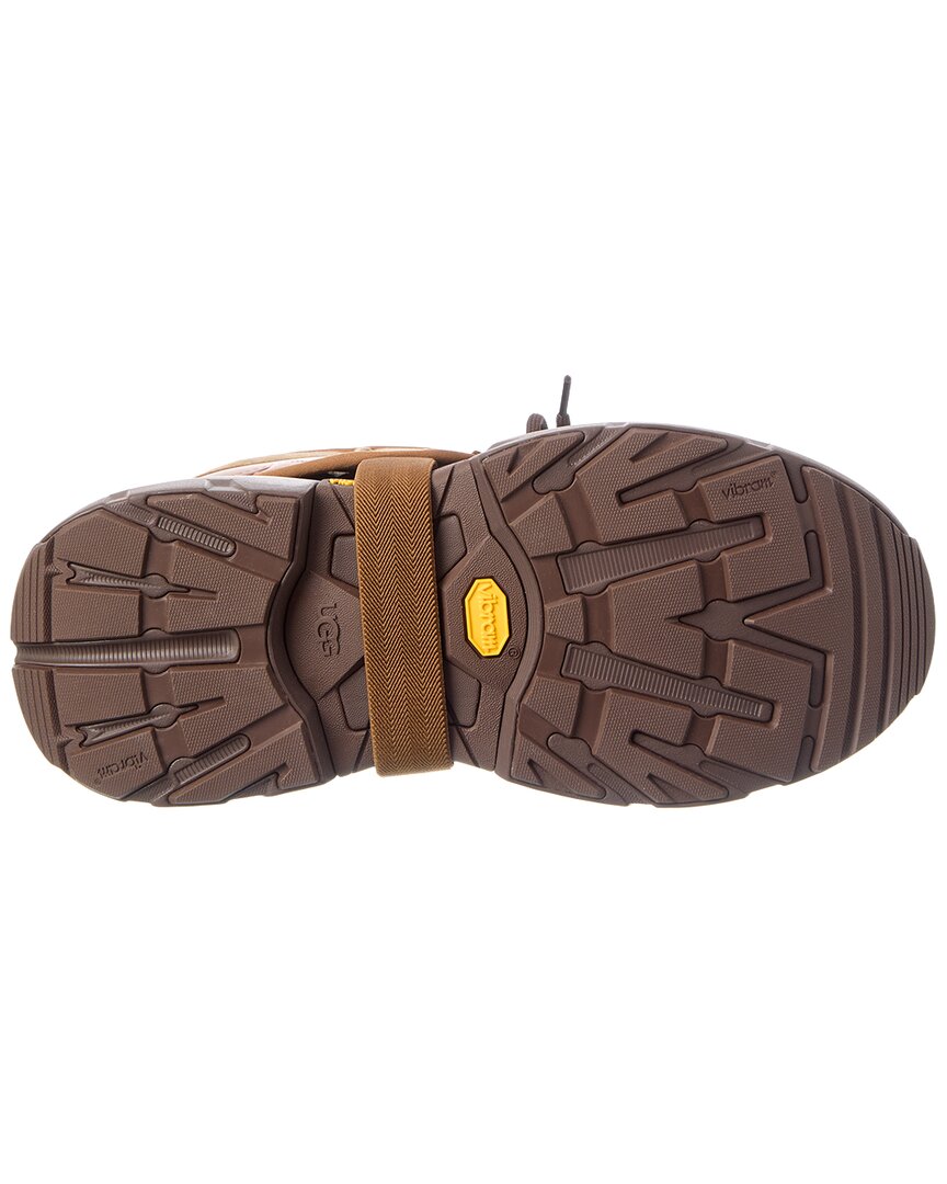 UGG Ugg Logo Leather & Suede Boot