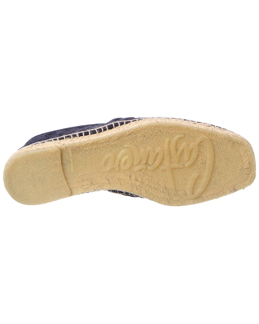 Castañer Porto Woven Suede Espadrille