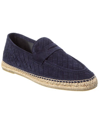 Castañer Nilo Woven Suede Loafer