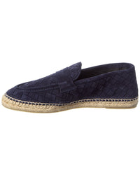 Castañer Nilo Woven Suede Loafer