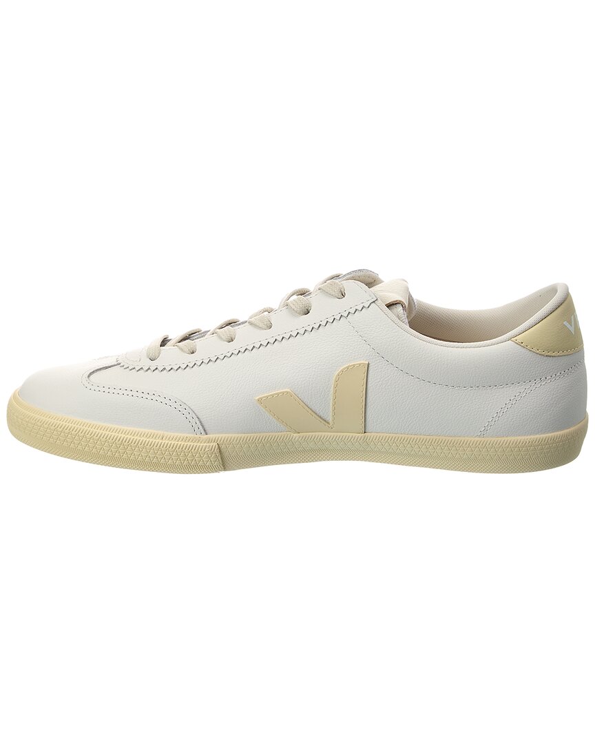 Veja Volley Signature Leather Sneaker