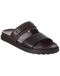 Ferragamo Ferragamo Leather Slide