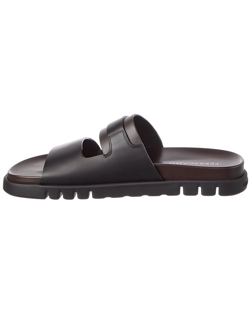Ferragamo Ferragamo Leather Slide