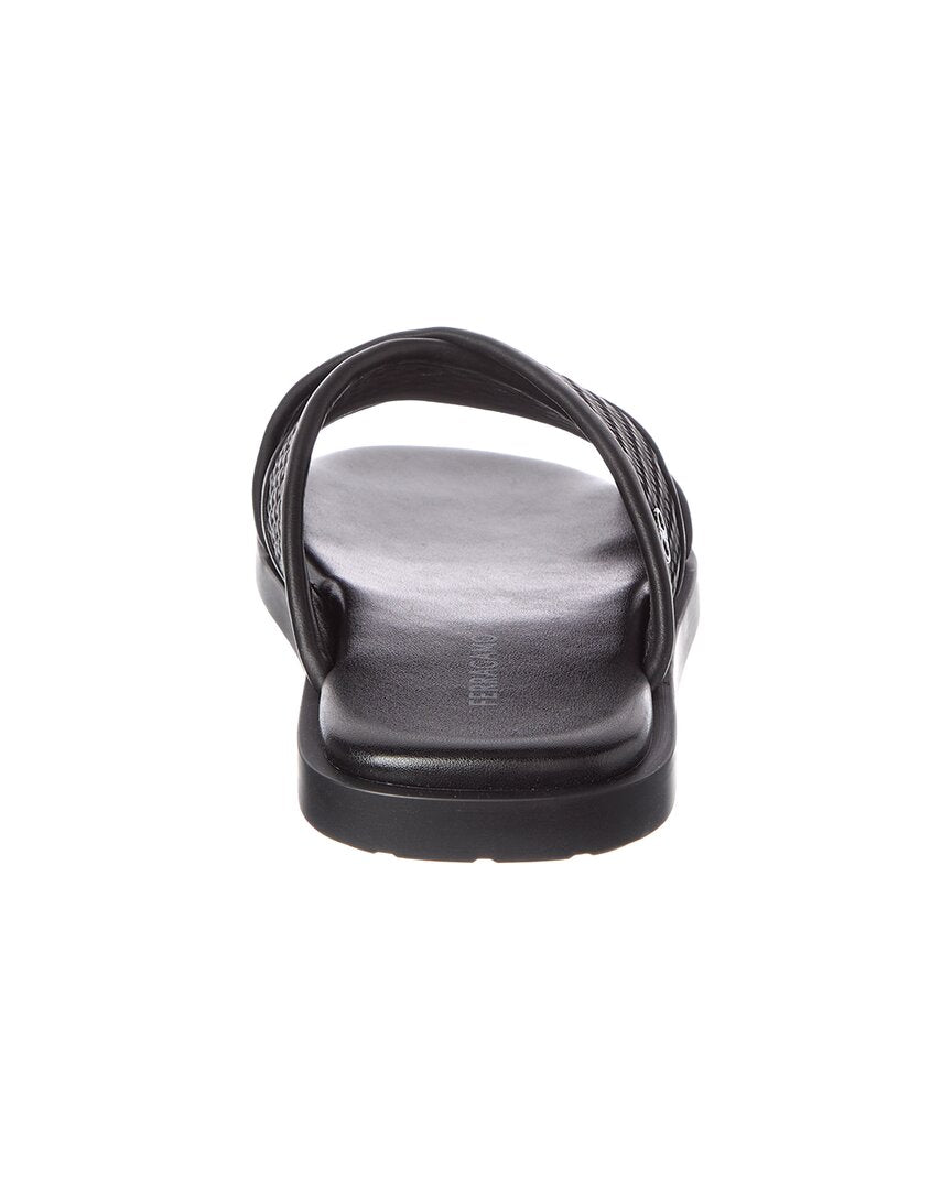 Ferragamo Ferragamo Leather Slide