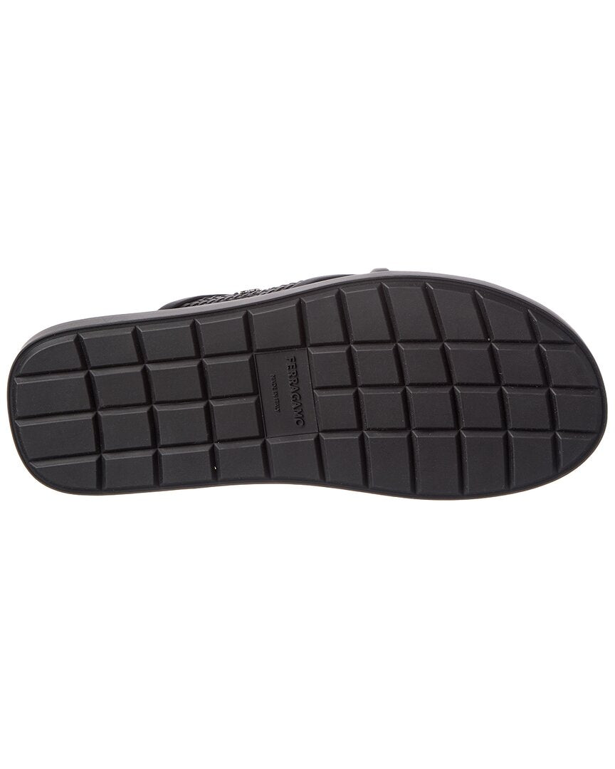 Ferragamo Ferragamo Leather Slide
