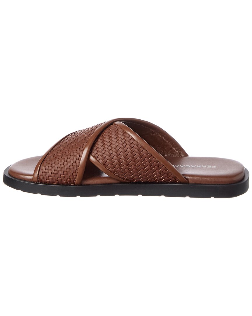 Ferragamo Ferragamo Leather Slide