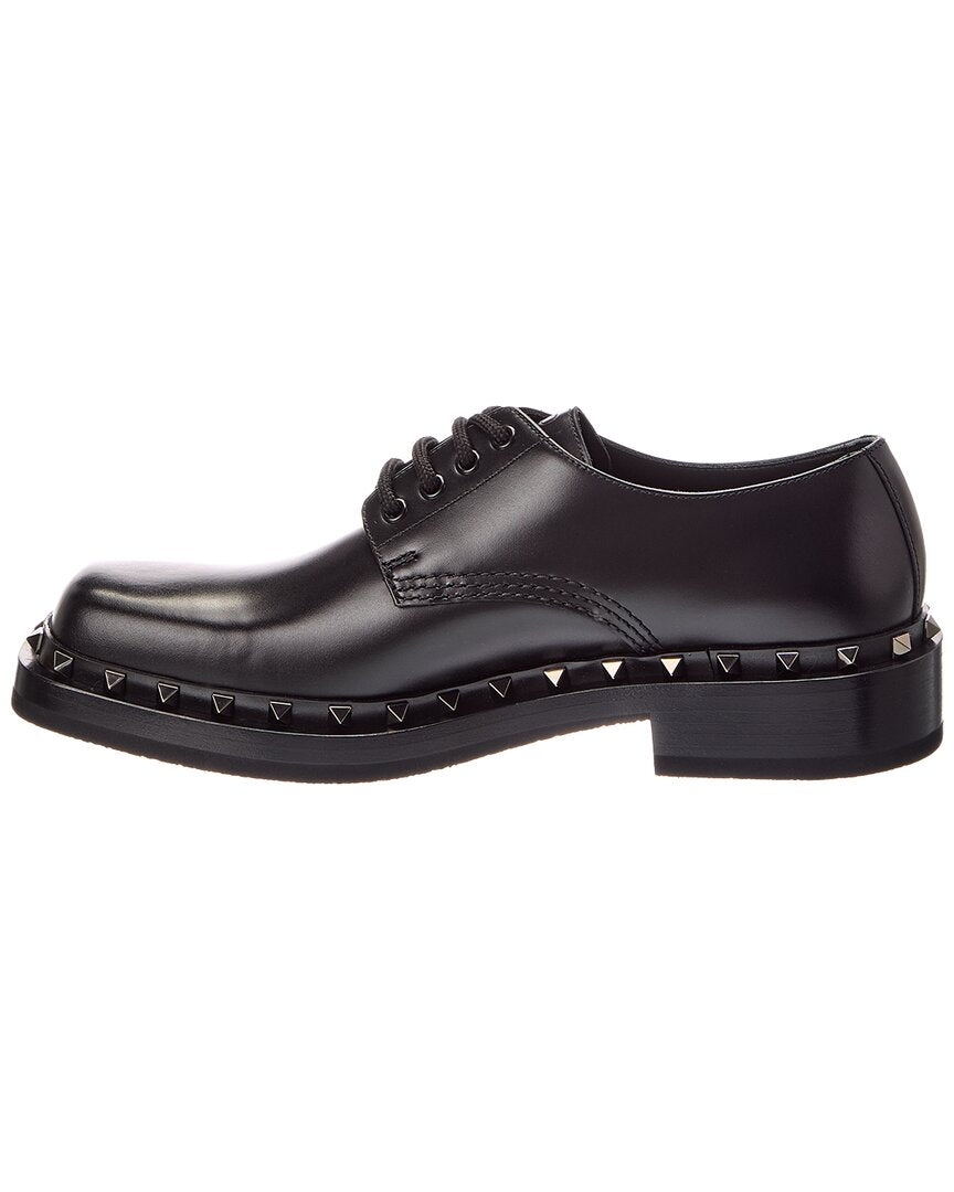 Valentino Valentino Leather Derby Shoe