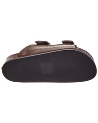 Valentino Valentino Leather Slide Sandal
