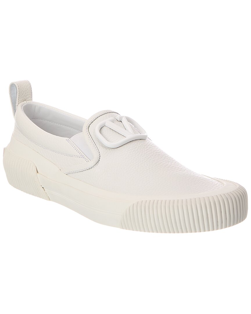 Valentino Valentino Vlog Leather Slip-On