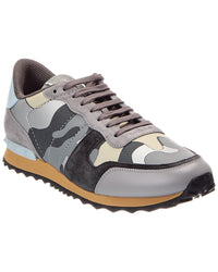 Valentino Valentino Leather & Suede Sneaker