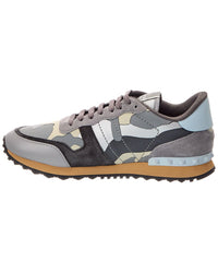 Valentino Valentino Leather & Suede Sneaker