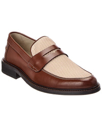 Bruno Magli Bruno Magli Alex Leather & Mesh Loafer