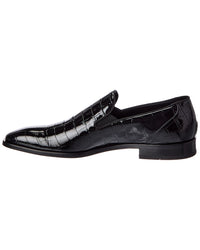 Antonio Maurizi Antonio Maurizi Croc-Embossed Patent Loafer