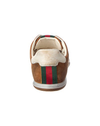 Gucci Gucci Gg Canvas & Suede Sneaker