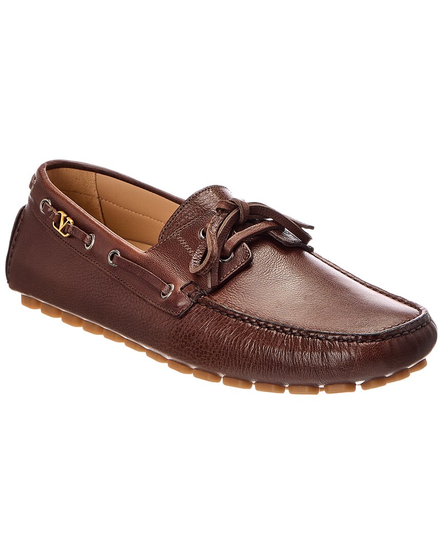 Valentino Valentino Leather Loafer