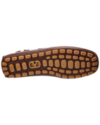Valentino Valentino Leather Loafer