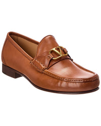 Valentino Valentino Vlog Leather Loafer