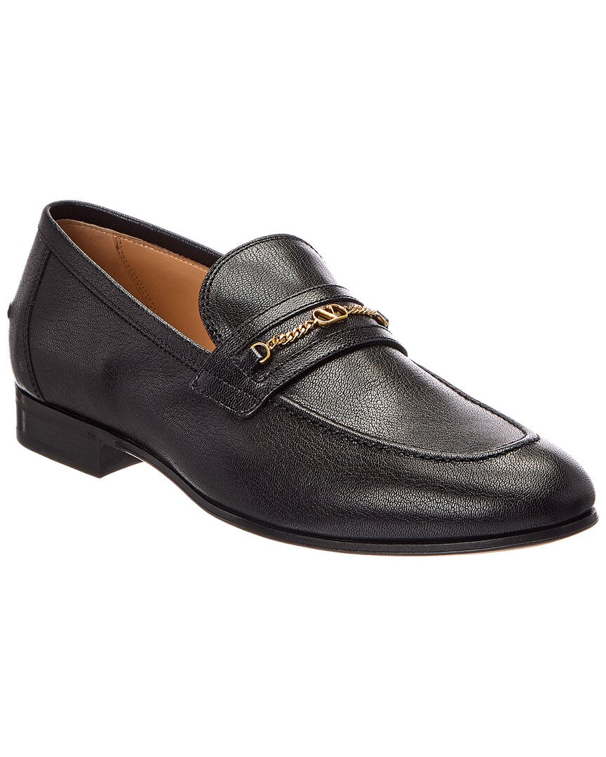 Valentino Valentino Leather Loafer