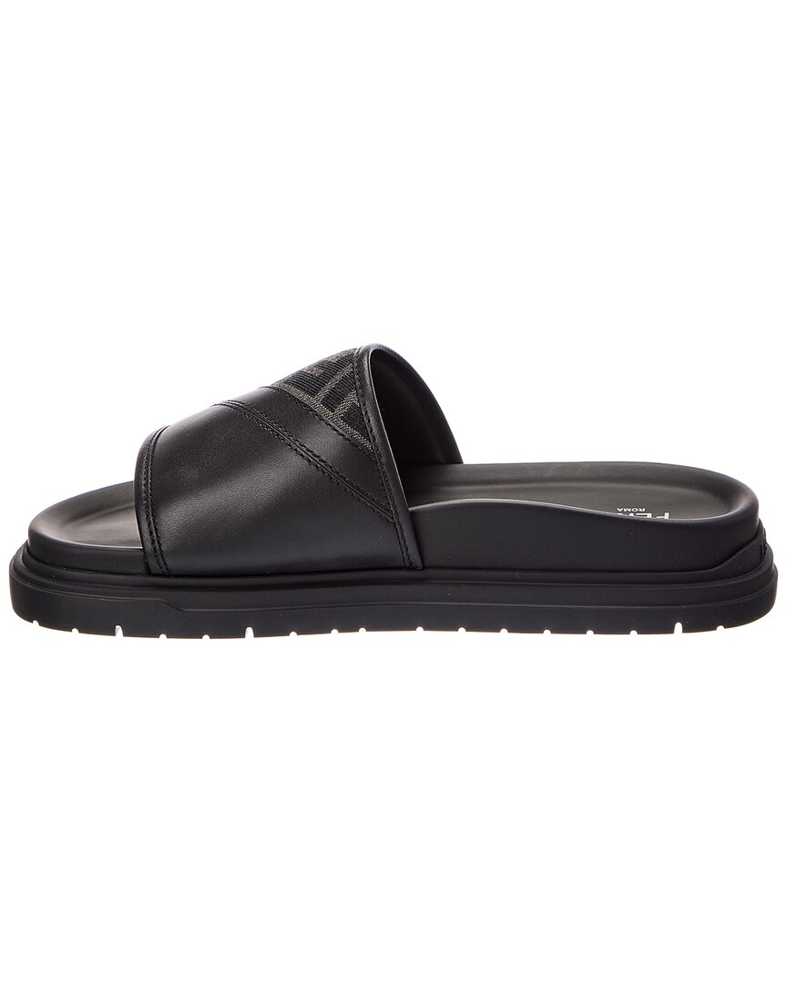 FENDI Fendi Leather Slide