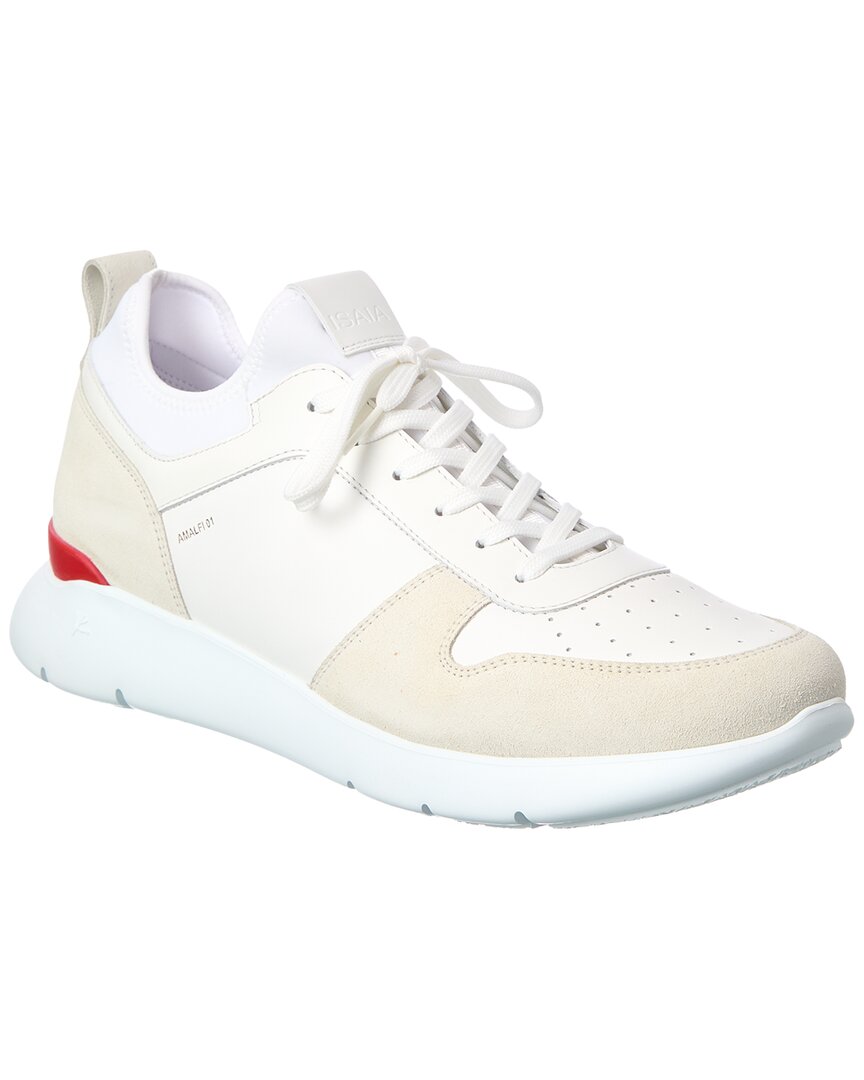 Isaia Isaia Leather & Suede Sneaker